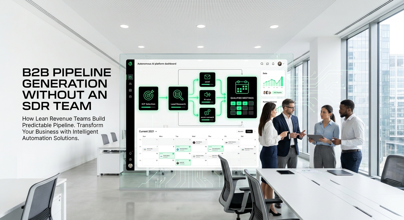 How to Build a B2B Sales Pipeline Without an SDR Team
