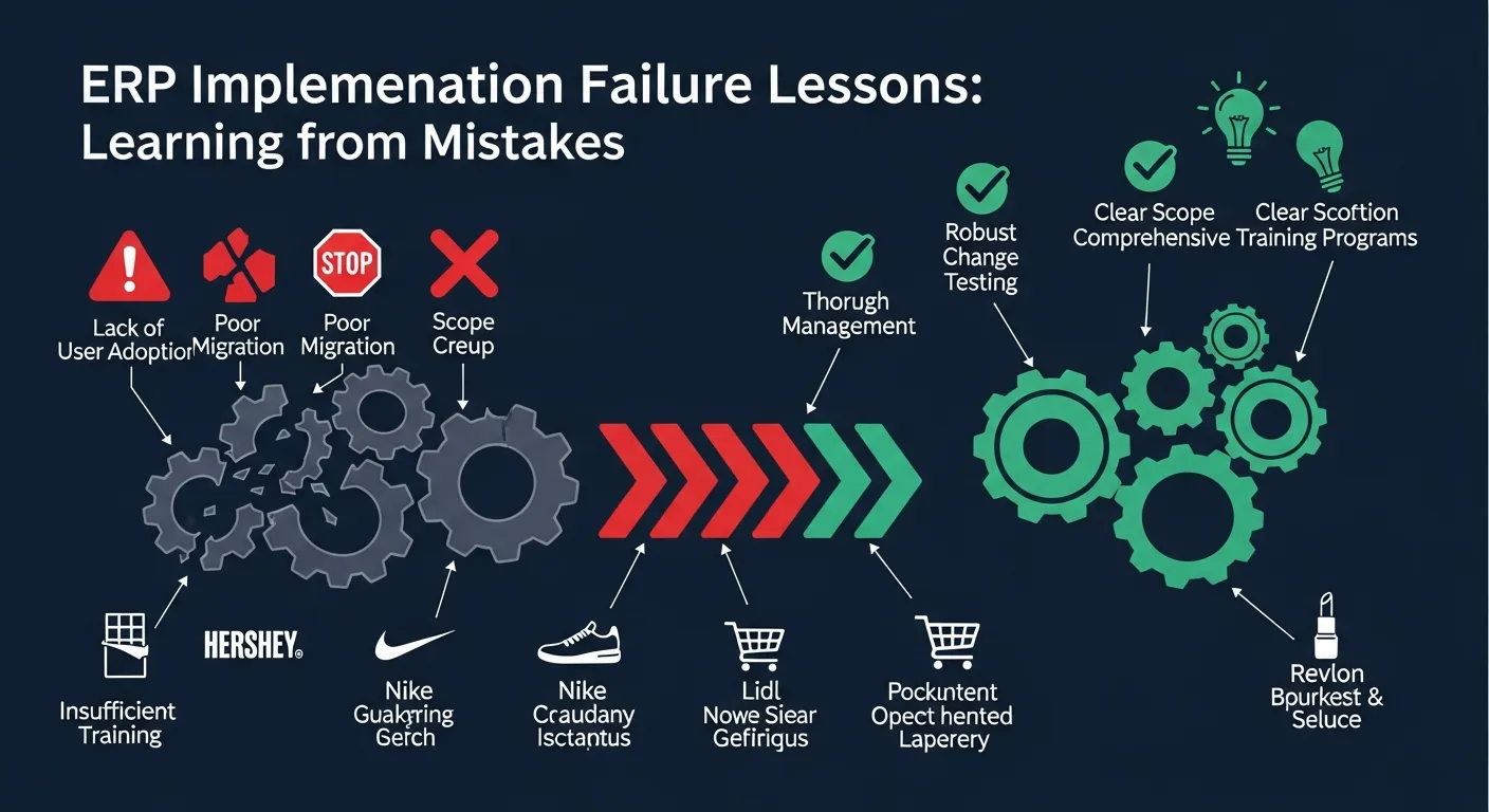 What Lessons Can Be Learned from ERP Implementation Failures: Avoid Critical Mistakes