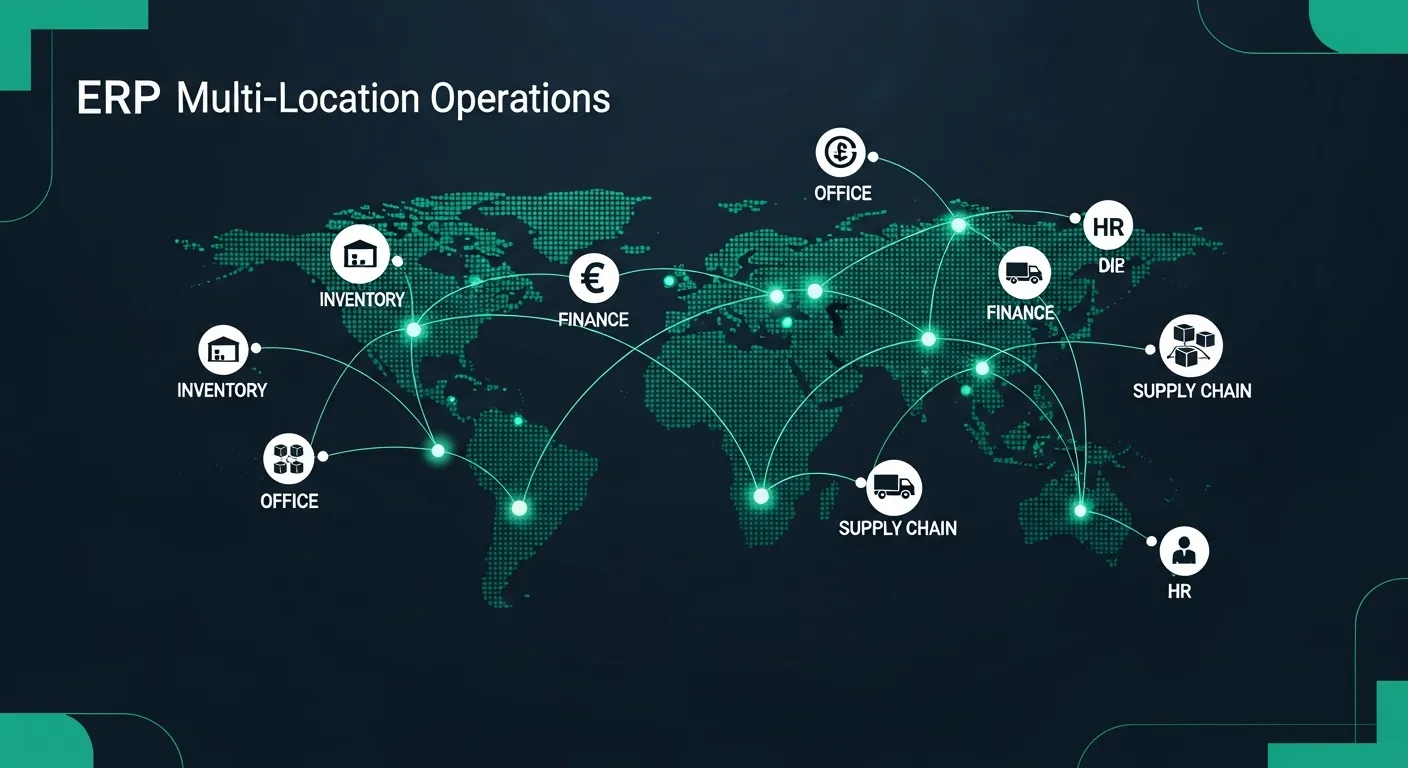 How ERP Solution Handles Multiple-Location Operations: Unlock Efficiency Across Every Site