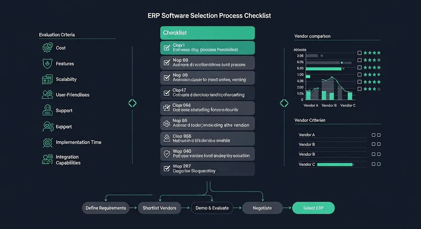 ERP Software Selection: Start Your Process (Checklist)